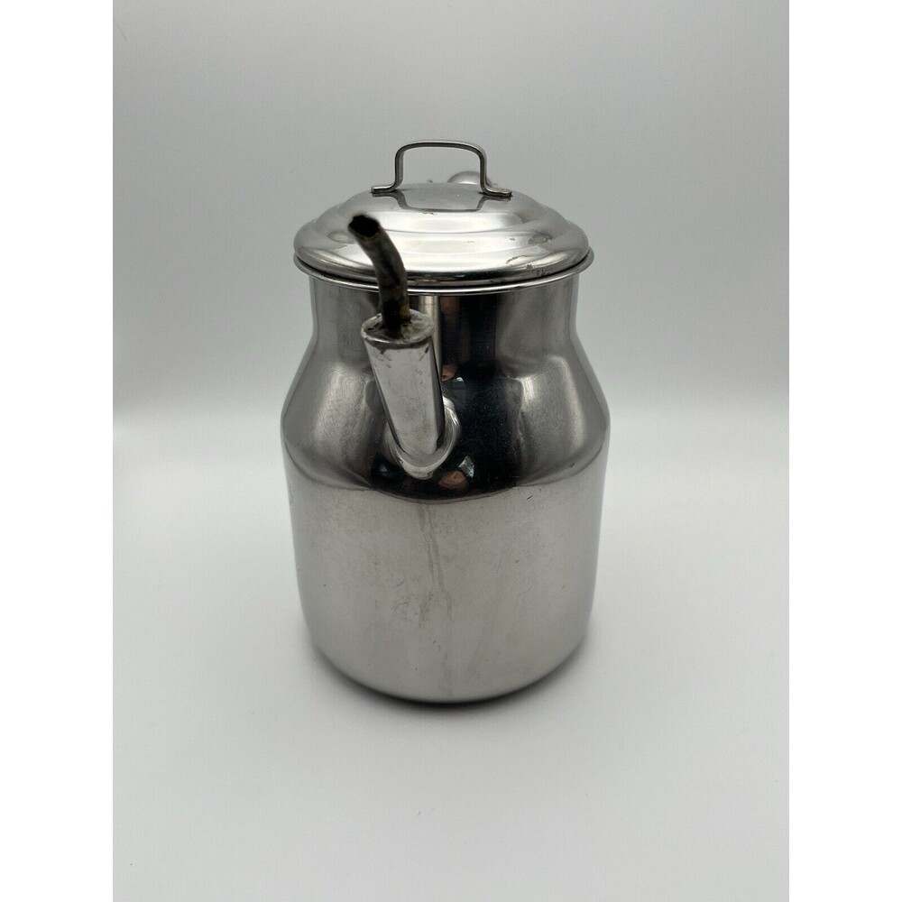 Vintage Polar Stainless Steel 18-8 S-100 Teapot/Coffee Pot 12-56 1950s - Picture 2 of 5